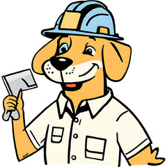 Dog Design, perfect for t-shirt, poster, sticker, and more
