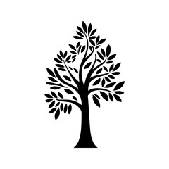 Obraz premium Curved Branch Tree