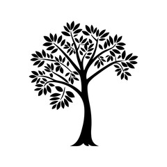 Obraz premium Rounded Oak Tree