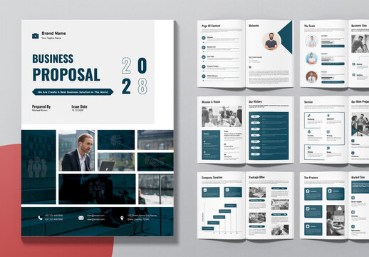 Business Proposal Template Layout