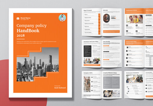 Company Policy HandBook Layout