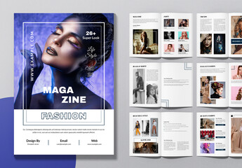 Fashion Magazine Template