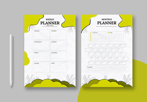 Weekly Planner Layout
