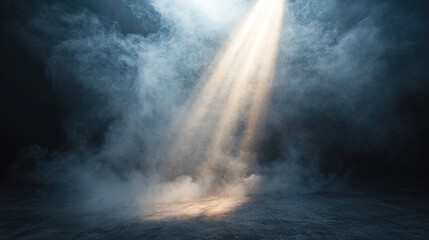 Fototapeta premium Smoke and Light.