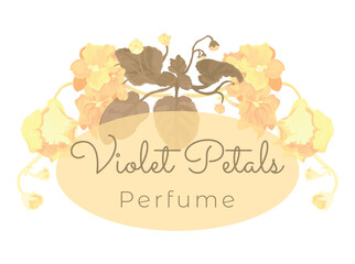 Vector illustrations for floral or herbal products