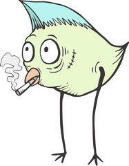 Design of original chick draw