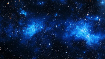 Fototapeta premium A seamless starry sky pattern featuring twinkling stars scattered across a deep background, perfect for a variety of applications including backgrounds, wallpapers, textile designs, and kids' blankets