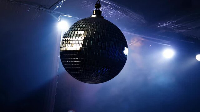 disco ball with lights