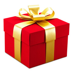 Obraz premium gift box isolated on transparent background