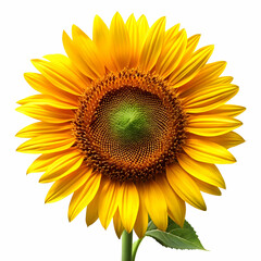 Fototapeta premium sunflower isolated image