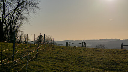 Abendhimmel im Weterwald
