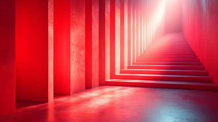 Entrance to the pink room