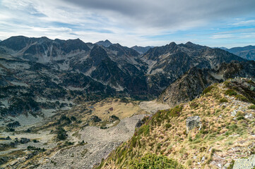 High mountains landscape