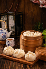 delicious bakpao, Chinese steamed buns