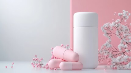 Pink Pills and White Bottle