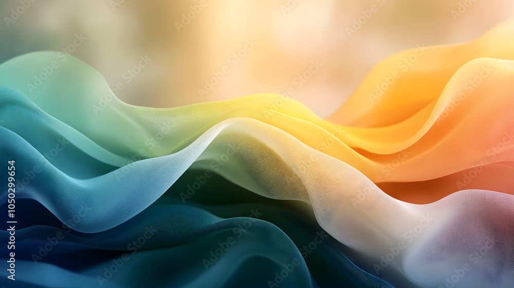 Aufkleber Glowing rainbow gradient abstract background with vibrant grainy textures and dynamic color shapes creating a modern and eye catching banner design for photography and digital art projects