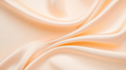 Obraz premium Fantastic background textures. Aesthetic gold satin silk wave texture.