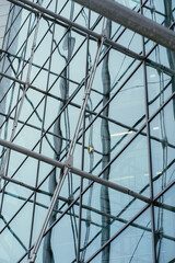 Fototapeta premium glass structure