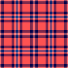 Halloween vector pattern with plaid stripes and pumpkins, spooky ghosts, and scary ornaments. Ideal for autumn background, textile, fabric, party decor, greeting cards, posters, or tiled wallpaper.