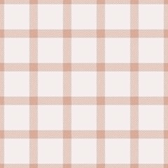 Textured background textile texture, design seamless pattern tartan. Refresh vector plaid fabric check in light and white colors.
