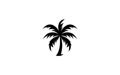 Obraz premium palm tree logo