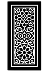 Fototapeta premium Laser cut panels svg, lightburn laser cut panel files, panel collection, laser cut files, geometric panel svg, pattern svg, cut file for cricut svg, jpg, png