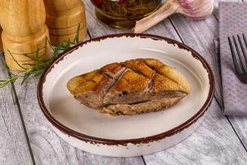 Delicous roasted duck breast fillet