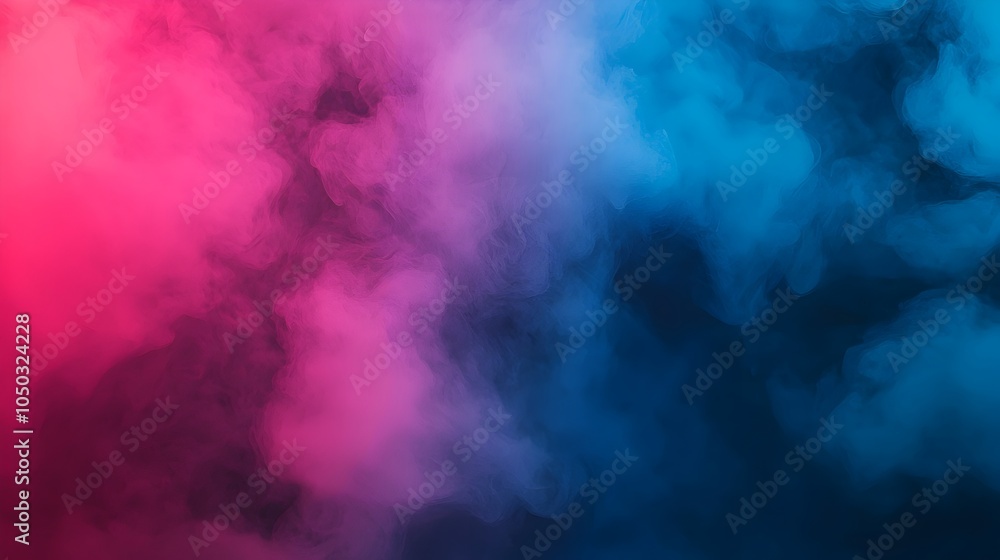 Poster Mesmerizing gradient transition from deep blue to magenta with subtle pink and black noise texture creating a modern abstract and visually captivating background perfect for banners posters