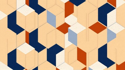 Obraz premium Generative AI, Minimalist Abstract Art Composition