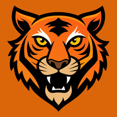 lion head vector illustration