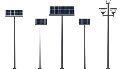 Obraz premium Solar panels installed on a roof for sustainable energy