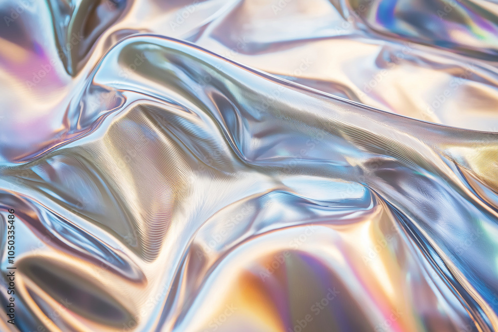 Poster gradient waves abstract background