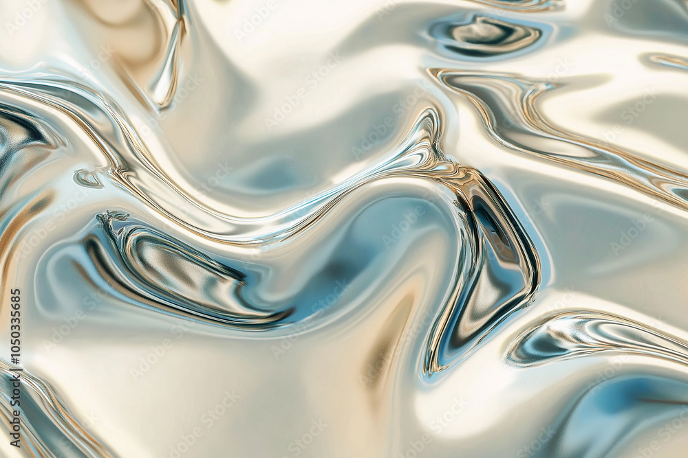Poster gradient waves abstract background