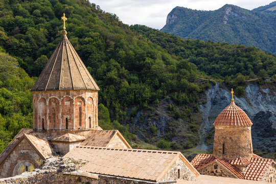 Dadivank or Khutavank, Armenian Apostolic monastery in the Kalbajar.Nagorno-Karabakh, Azerbaijan.