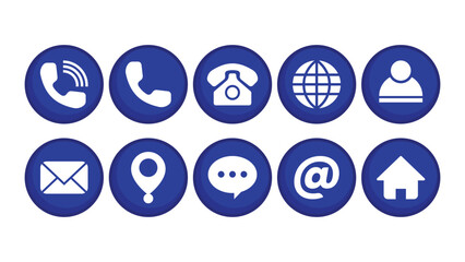Modern Contact Icon