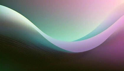 Fototapeta premium Serene Purple and Blue Abstract Waves: A calming visual journey through flowing gradients and subtle textures. Perfect for backgrounds or design inspiration.