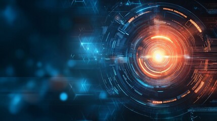 Obraz premium abstract business technology background
