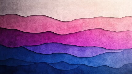 Fototapeta premium Grainy Purple-Blue Wave Gradient on Dark Background: Futuristic Website Header Design
