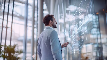 The Businessman Engaging with Data