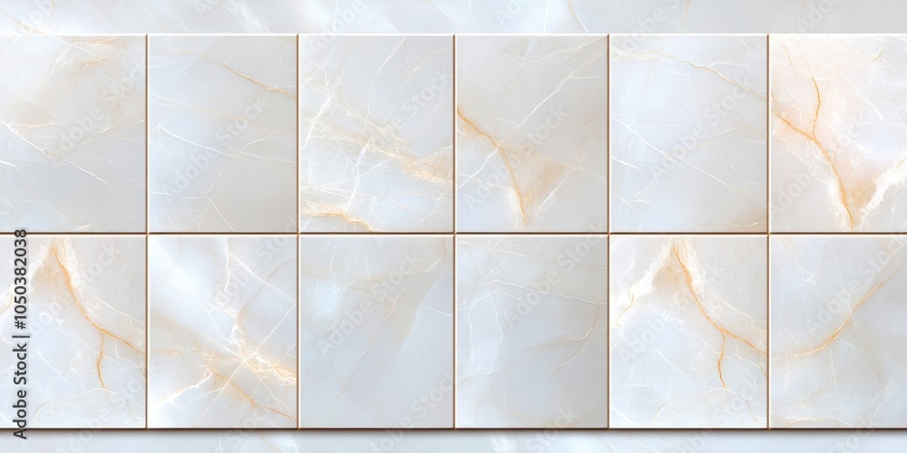 Poster white marble texture background with soft veining patterns, perfect for luxurious and elegant design