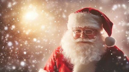 smiling Santa Claus