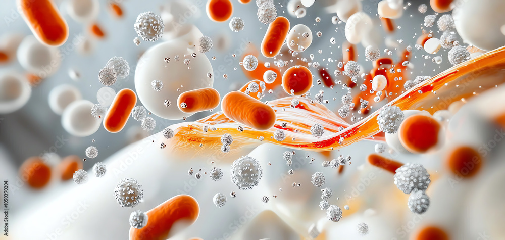 Poster dynamic visualization of bacteria proliferation in a fluid environment insights into microbial behav