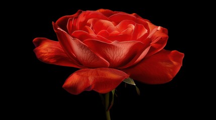 Fototapeta premium Crimson Beauty: Darcey Bussell English Shrub Rose by David Austin