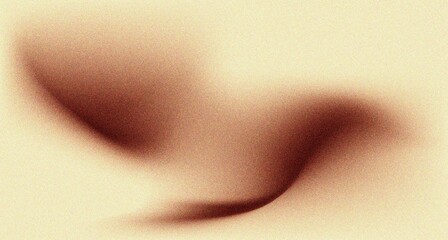 Grainy light  gradient with grain texture, light color glowing  background. abstract plain pale brown wallpaper . Vintage smooth noise backdrop for presentation product display
