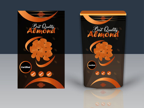 Pouch design with mockup