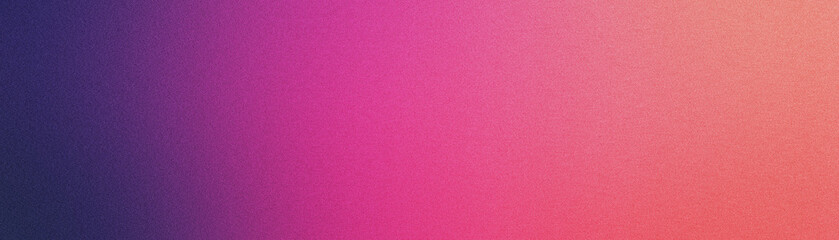 Fototapeta premium Bold Pink to Peach Gradient Background with Grainy Texture