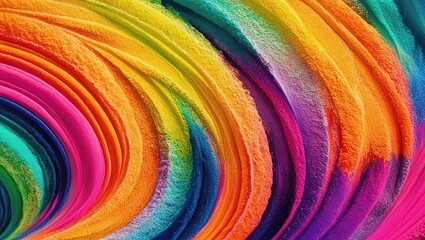 Fototapeta premium vibrant gradient abstract background of stripes