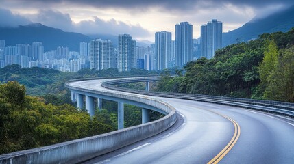 Obraz premium traffic in the city