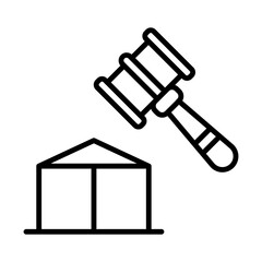 Court Ruling icon Design