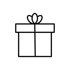 Gift boxes icon Flat fill set collection